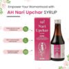 Nari Upchar Ayurvedic Syrup dosage and usage instructions for women's hormonal balance