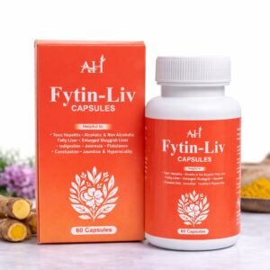 Aggerson Herbs Fytin-Liv Capsules for Liver Health & Herbal Supplement to Support Digestion & Metabolism – GMP Certified – 60 Capsules