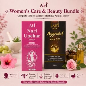 Women's Care & Beauty Bundle: Nari Upchar & Aggrofal