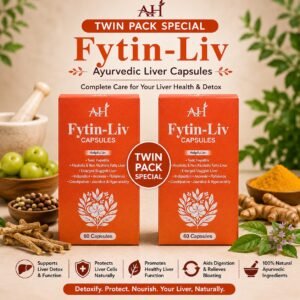 Twin Pack Special: Fytin-Liv Ayurvedic Liver Capsules